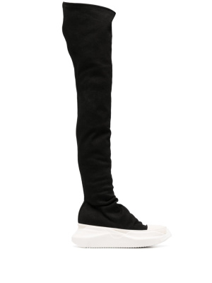 

Thigh-high sneaker boots, Rick Owens DRKSHDW Thigh-high sneaker boots