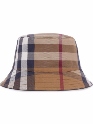 

Check-print bucket hat, Burberry Check-print bucket hat