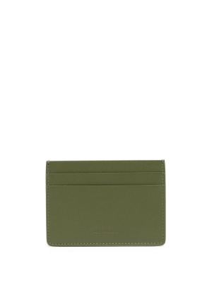 

Embossed-logo detail card holder, Jil Sander Embossed-logo detail card holder