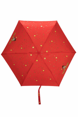 

Logo-print umbrella, Moschino Logo-print umbrella