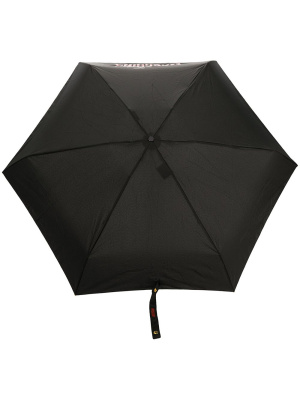 

Logo-print umbrella, Moschino Logo-print umbrella