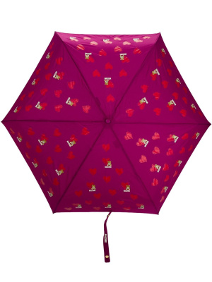 

Heart bear pattern umbrella, Moschino Heart bear pattern umbrella
