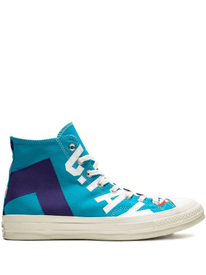 

X Charlotte Hornets Chuck 70 Hi "Gameday" sneakers, Converse X Charlotte Hornets Chuck 70 Hi "Gameday" sneakers