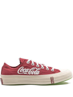 

X KITH x Coca-Cola Chuck 70 low-top sneakers, Converse X KITH x Coca-Cola Chuck 70 low-top sneakers