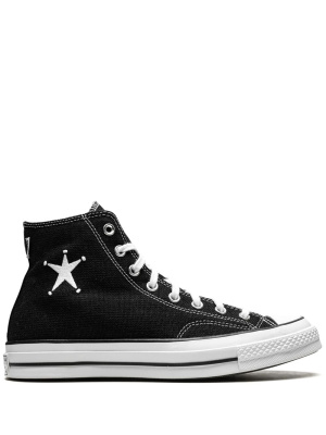 

X Stüssy Chuck 70 Hi "Black/White" sneakers, Converse X Stüssy Chuck 70 Hi "Black/White" sneakers
