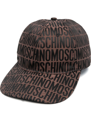 

Logo-print baseball cap, Moschino Logo-print baseball cap