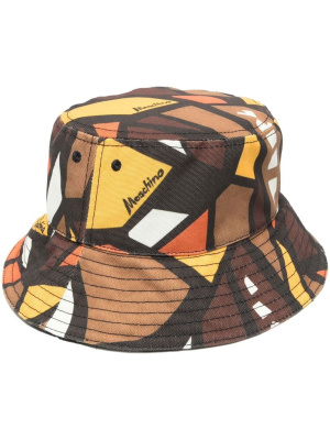 

Graphic print bucket hat, Moschino Graphic print bucket hat