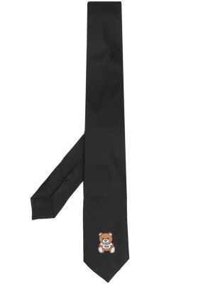 

Teddy bear print silk tie, Moschino Teddy bear print silk tie