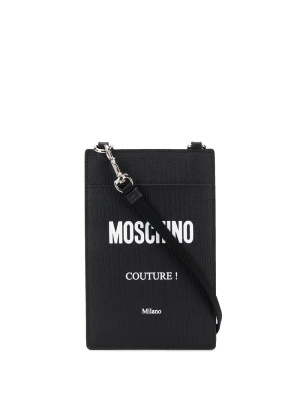 

Strap logo card holder, Moschino Strap logo card holder