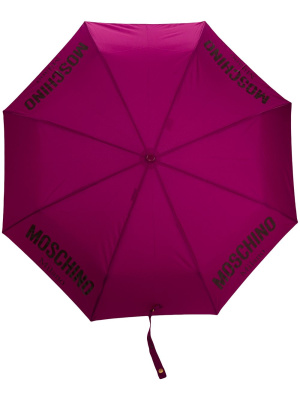 

Logo printed umbrella, Moschino Logo printed umbrella