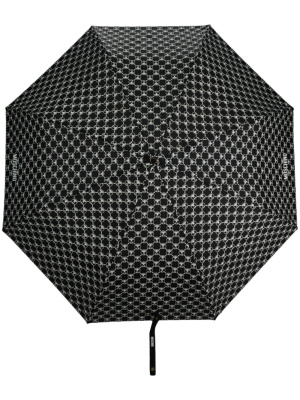 

Monogram-print umbrella, Moschino Monogram-print umbrella