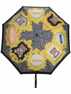 

Teddy graphic print umbrella, Moschino Teddy graphic print umbrella