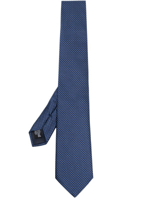 

Micro-dot print silk tie, Giorgio Armani Micro-dot print silk tie