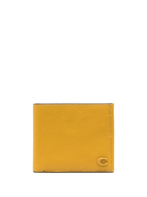 

Logo-plaque leather wallet, Coach Logo-plaque leather wallet