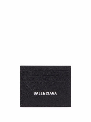 

Logo-print card holder, Balenciaga Logo-print card holder