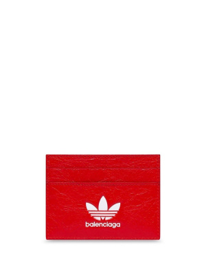

X Adidas logo-print cardholder, Balenciaga X Adidas logo-print cardholder