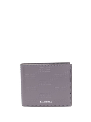 

BB logo-debossed bi-fold wallet, Balenciaga BB logo-debossed bi-fold wallet