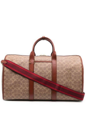 

Monogram zipped holdall, Coach Monogram zipped holdall