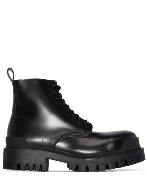 

Strike lace-up boots, Balenciaga Strike lace-up boots