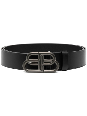 

BB buckle leather belt, Balenciaga BB buckle leather belt