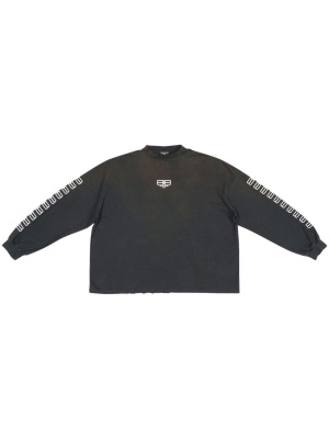 

Logo-print long-sleeved T-Shirt, Balenciaga Logo-print long-sleeved T-Shirt