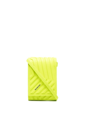 

Logo-print phone shoulder bag, Balenciaga Logo-print phone shoulder bag