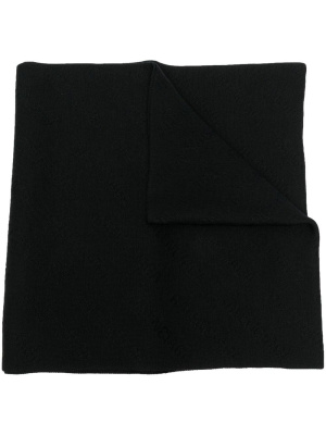 

Fine-knit wool-blend scarf, Balenciaga Fine-knit wool-blend scarf