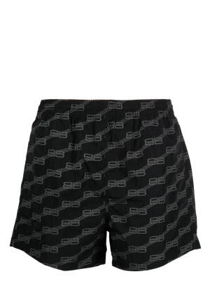 

Logo-print swim shorts, Balenciaga Logo-print swim shorts