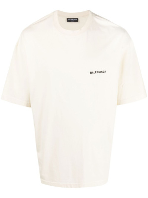 

Logo-print T-shirt, Balenciaga Logo-print T-shirt