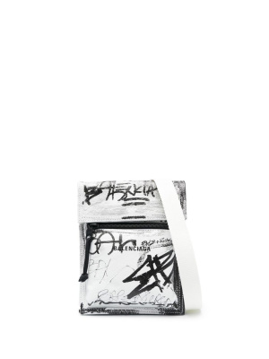 

Small Explored Graffiti messenger bag, Balenciaga Small Explored Graffiti messenger bag