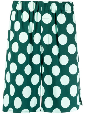 

Polka dot Bermuda shorts, AMI Paris Polka dot Bermuda shorts