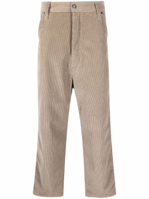 

Straight-leg corduroy trousers, AMI Paris Straight-leg corduroy trousers