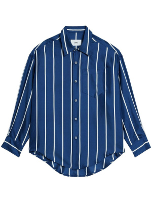 

Striped button-up shirt, AMI Paris Striped button-up shirt