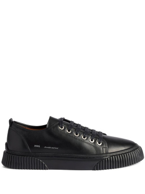 

Low-top leather sneakers, AMI Paris Low-top leather sneakers