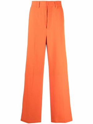 

Wide-leg tailored trousers, AMI Paris Wide-leg tailored trousers