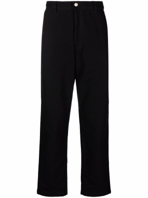 

Tonal-stitch worker-fit trousers, AMI Paris Tonal-stitch worker-fit trousers