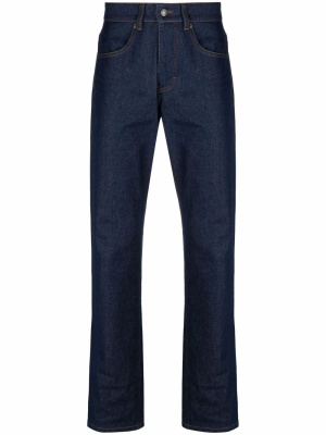 

Mid-rise straight-leg jeans, AMI Paris Mid-rise straight-leg jeans