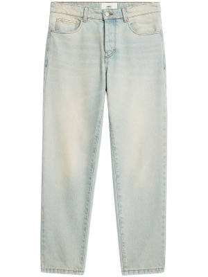 

Alex Fit low-rise tapered-leg jeans, AMI Paris Alex Fit low-rise tapered-leg jeans