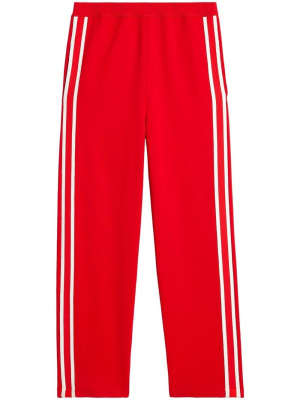 

Side-stripe drawstring track pants, AMI Paris Side-stripe drawstring track pants