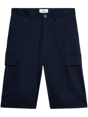 

Straight-leg cargo shorts, AMI Paris Straight-leg cargo shorts