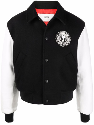 

Ami de Coeur bomber jacket, AMI Paris Ami de Coeur bomber jacket