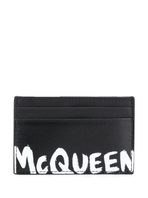 

Logo stamp cardholder, Alexander McQueen Logo stamp cardholder