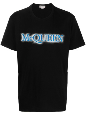 

Logo-print T-shirt, Alexander McQueen Logo-print T-shirt