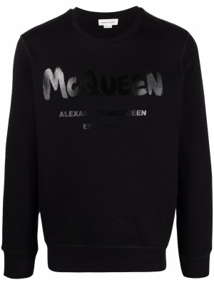 

Graphic-print cotton T-Shirt, Alexander McQueen Graphic-print cotton T-Shirt