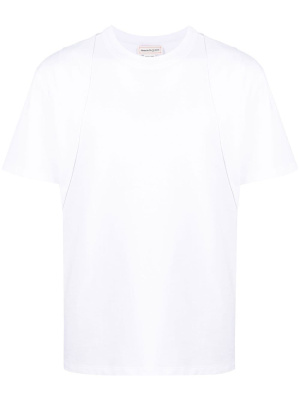 

Panelled cotton T-shirt, Alexander McQueen Panelled cotton T-shirt