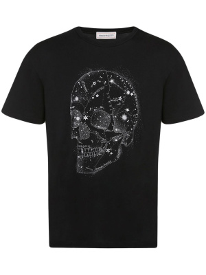 

Skull-print T-shirt, Alexander McQueen Skull-print T-shirt