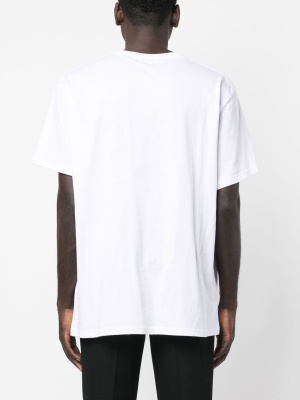 

Logo-print T-shirt, Alexander McQueen Logo-print T-shirt