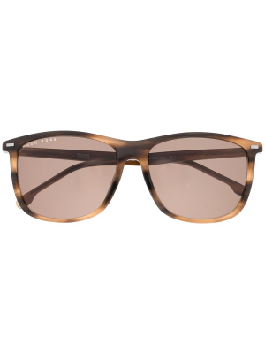 

Tortoiseshell-effect square-frame sunglasses, BOSS Tortoiseshell-effect square-frame sunglasses