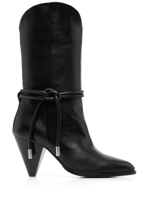 

Pointed-toe leather boots, BOSS Pointed-toe leather boots