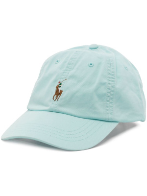 

Logo-embroidered cotton cap, Polo Ralph Lauren Logo-embroidered cotton cap